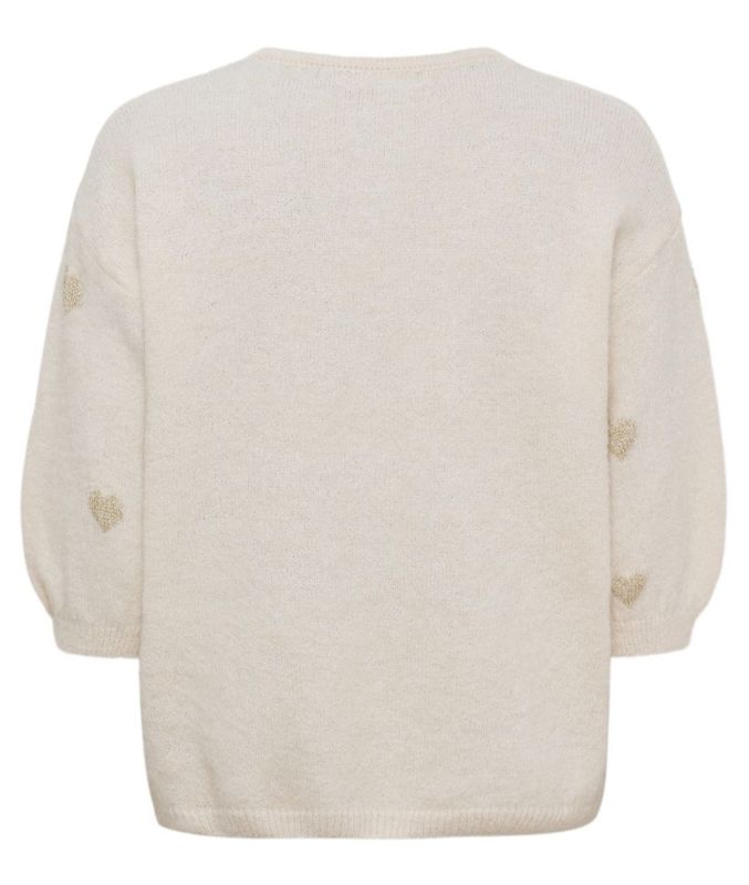 Marta Du Chateau Parisa Knit Cardigan Beige