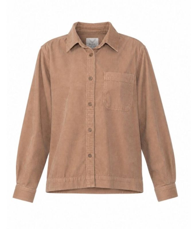 Blue Sportswear Gas Cord Skjorte Walnut